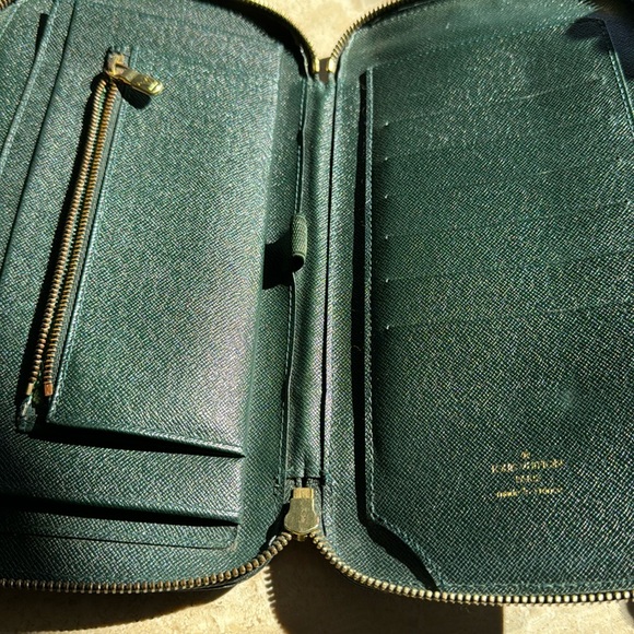 Authentic Louis Vuitton Atoll Epi Taiga Long Wallet M30654 - Picture 5 of 9